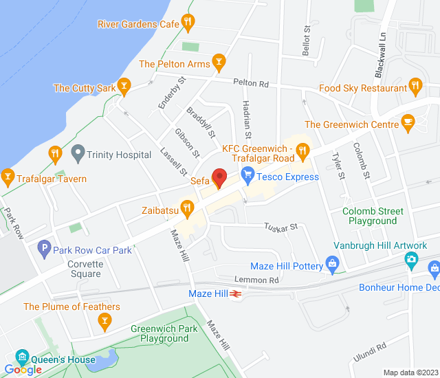 Sefa Restaurant map address