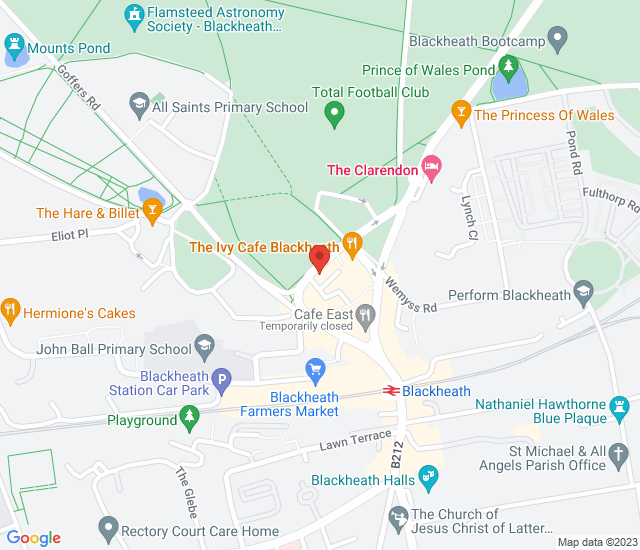 Cote Brasserie - Blackheath map address