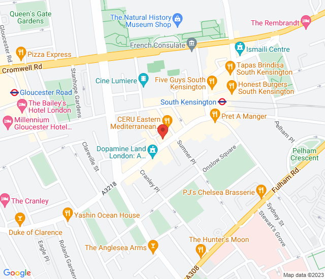 Wright Brothers - South Kensington map address