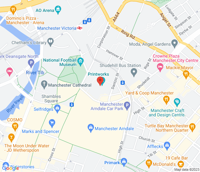 Hard Rock Cafe map address