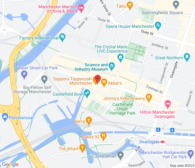 Sapporo Teppanyaki map address