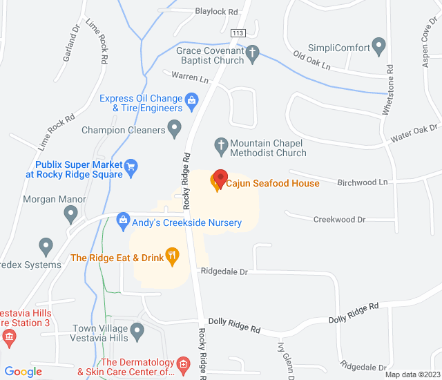 Cajun Seafood House map address