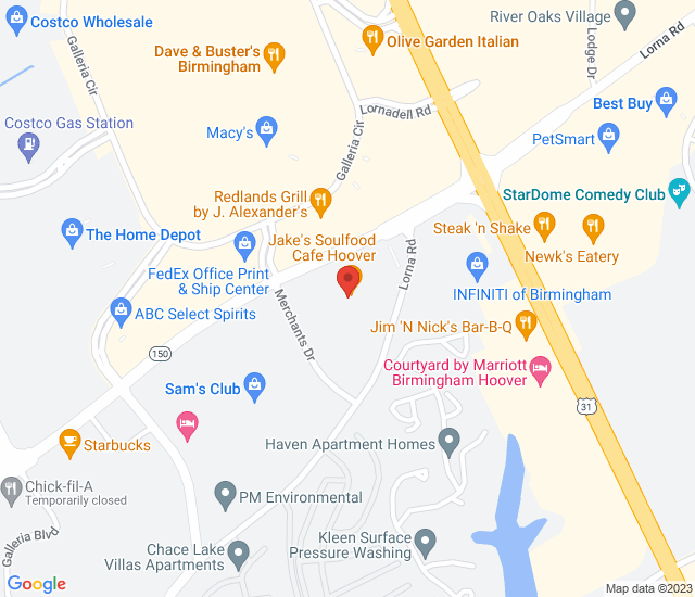 Jakes Soul Food Cafe map address