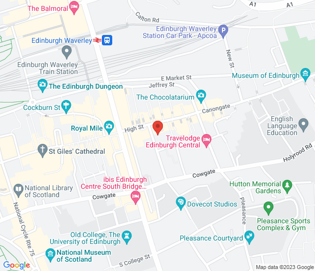 The Edinburgh Larder map address