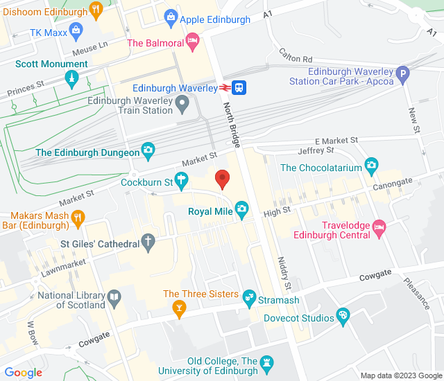 Southern Cross Cafe map address