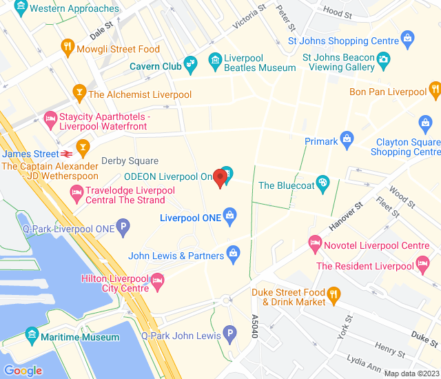 Gourmet Burger Kitchen map address